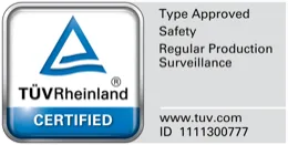 TÜV Rheinland tested