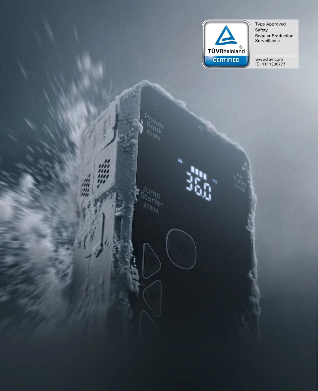 Rugged and
Cold-resistant
